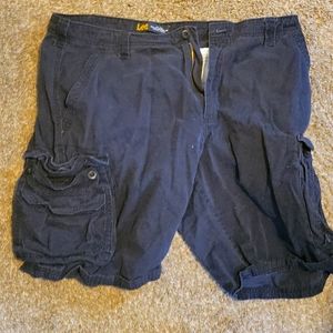 Black Lee 38 Men's Cargo Shorts